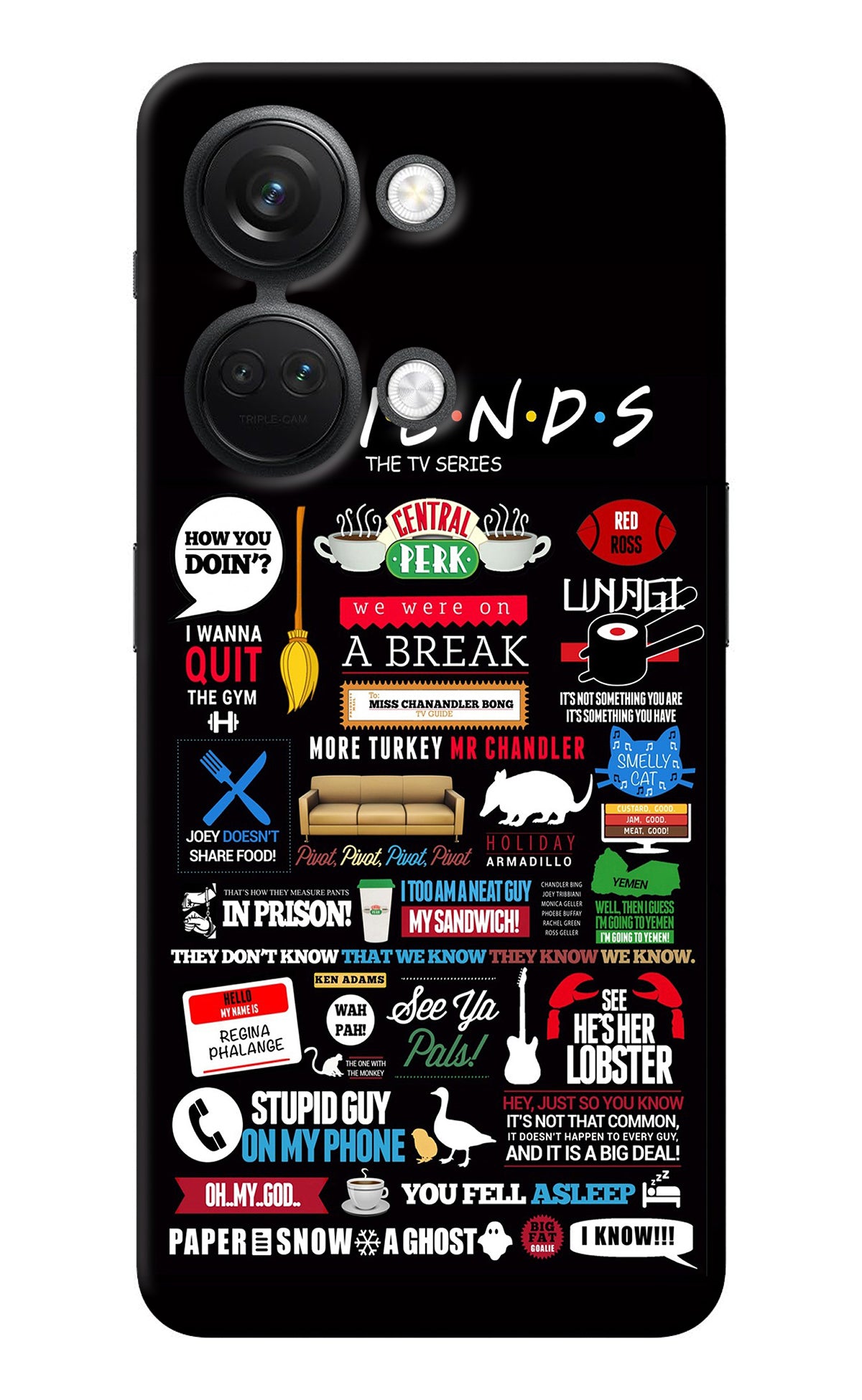 FRIENDS OnePlus Nord 3 5G Back Cover