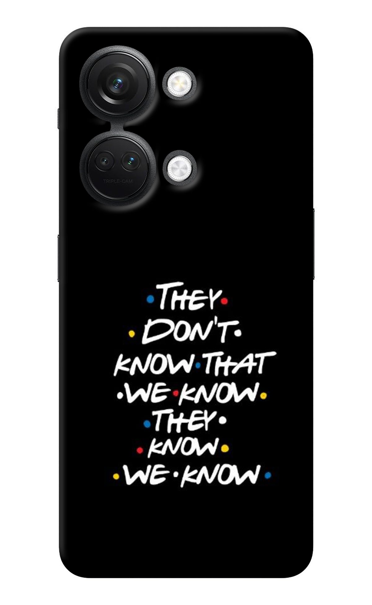 FRIENDS Dialogue OnePlus Nord 3 5G Back Cover