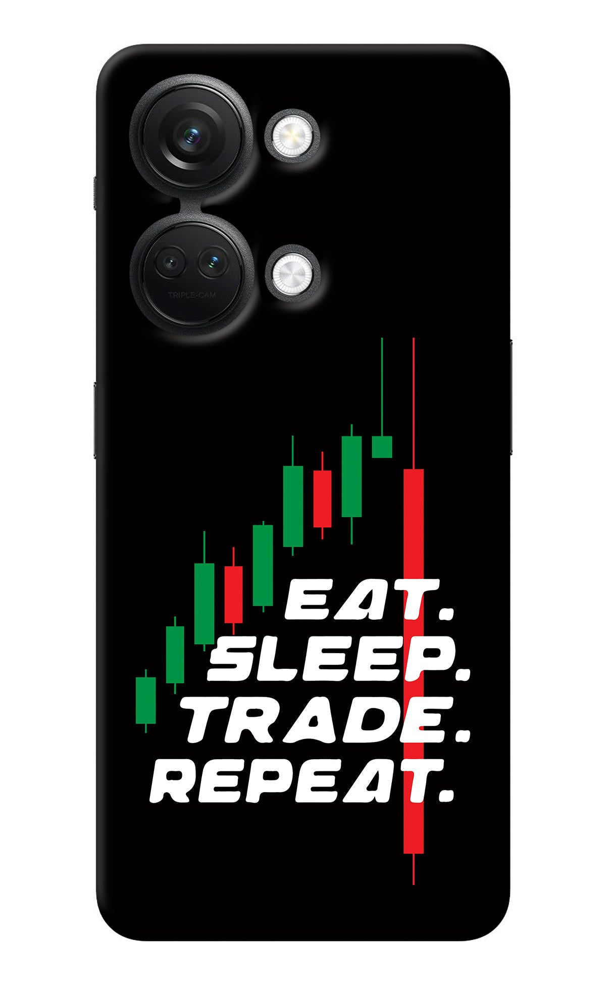 Eat Sleep Trade Repeat OnePlus Nord 3 5G Back Cover
