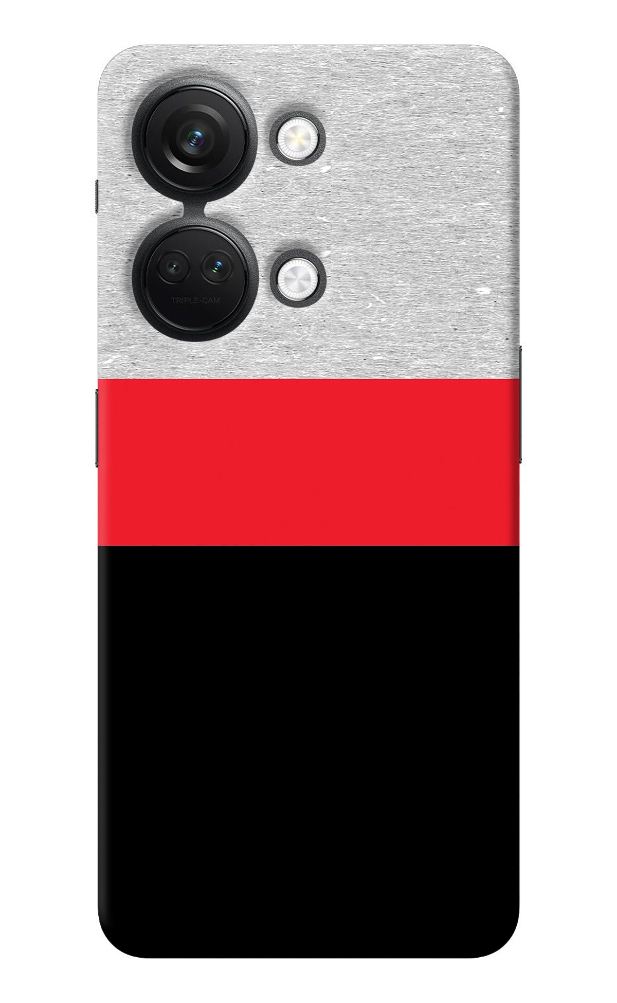 Tri Color Pattern OnePlus Nord 3 5G Back Cover