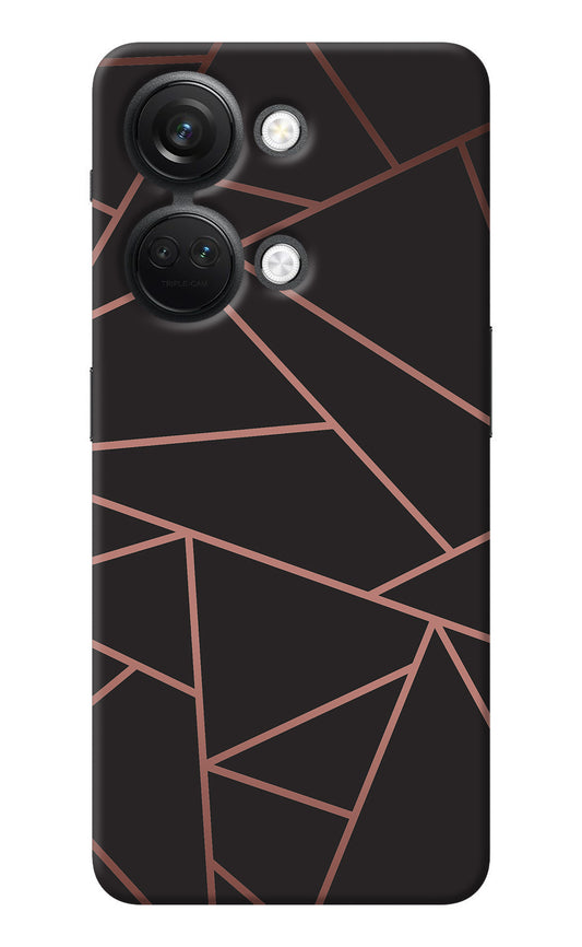 Geometric Pattern OnePlus Nord 3 5G Back Cover