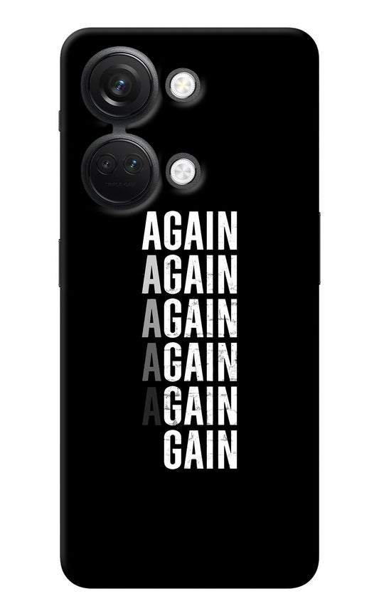 Again Again Gain OnePlus Nord 3 5G Back Cover