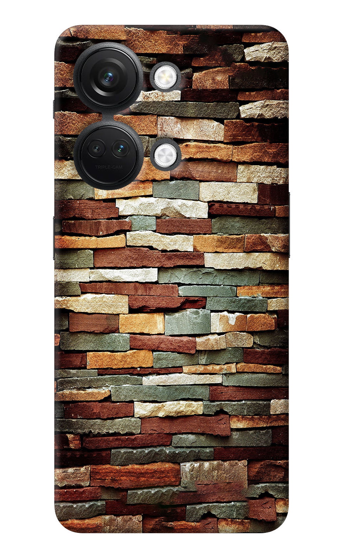 Bricks Pattern OnePlus Nord 3 5G Back Cover