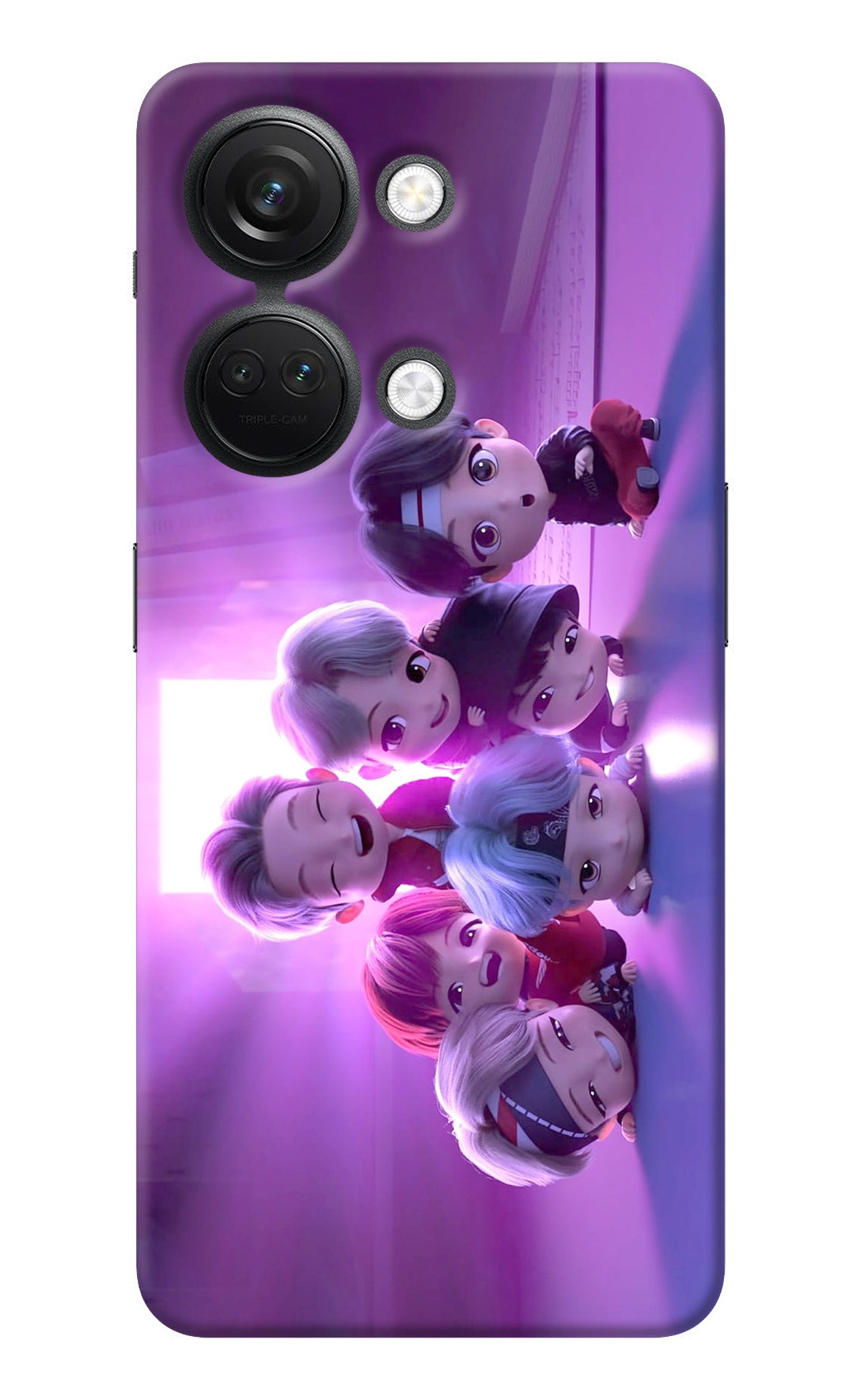 BTS Chibi OnePlus Nord 3 5G Back Cover