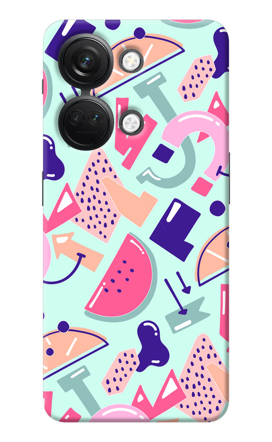 Doodle Pattern OnePlus Nord 3 5G Back Cover