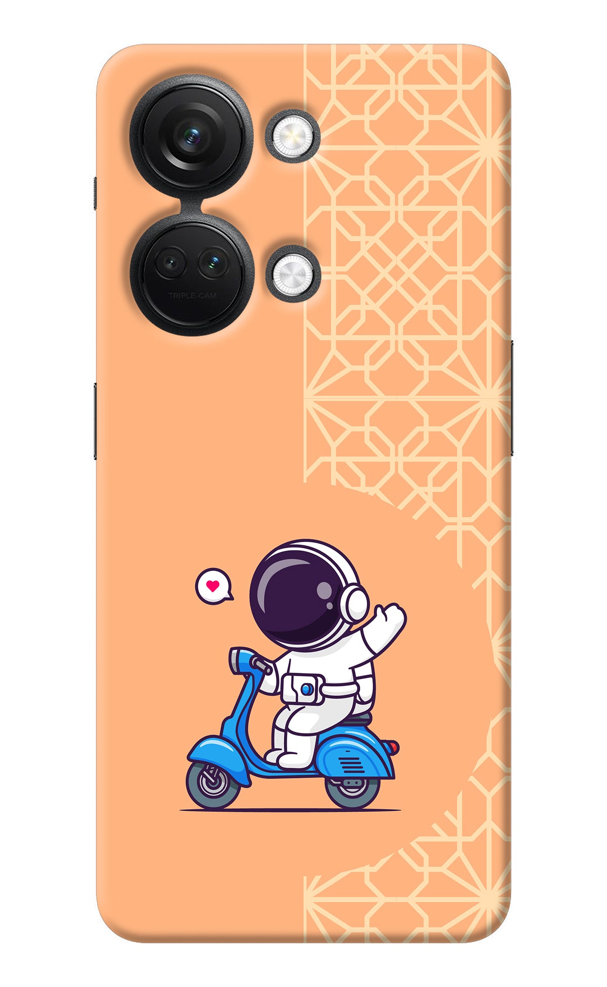 Cute Astronaut Riding OnePlus Nord 3 5G Back Cover