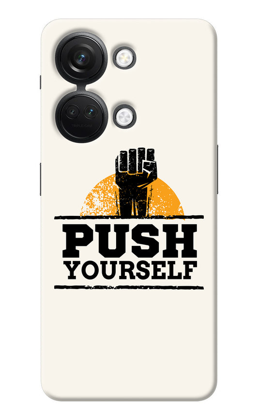 Push Yourself OnePlus Nord 3 5G Back Cover