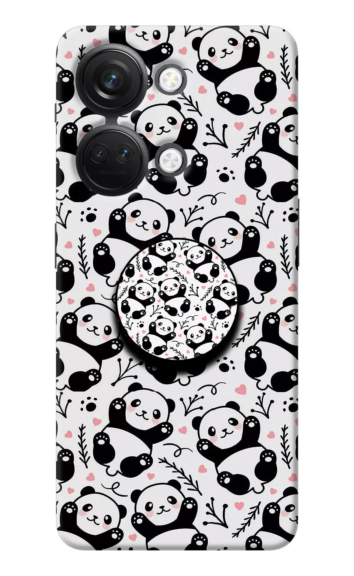 Cute Panda OnePlus Nord 3 5G Pop Case