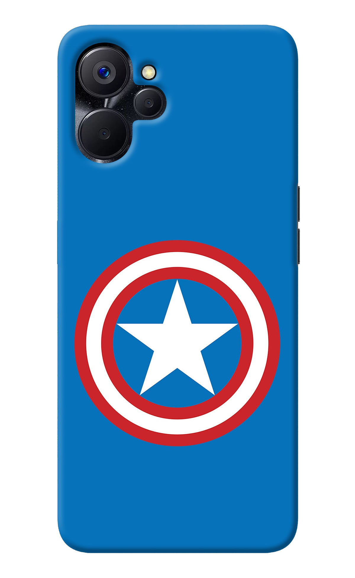 Captain America Logo Realme 9i 5G Back Cover