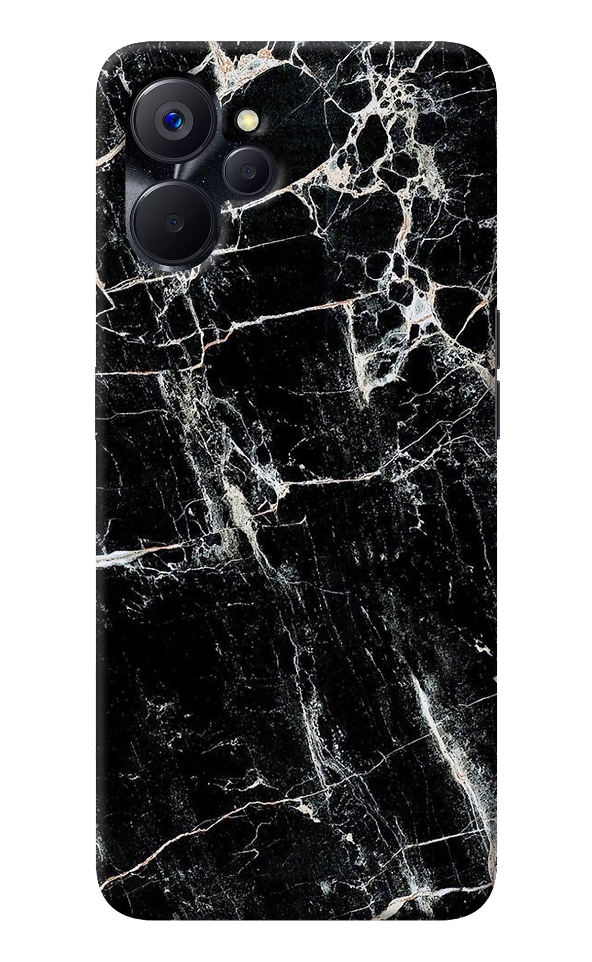 Black Marble Texture Realme 9i 5G Back Cover