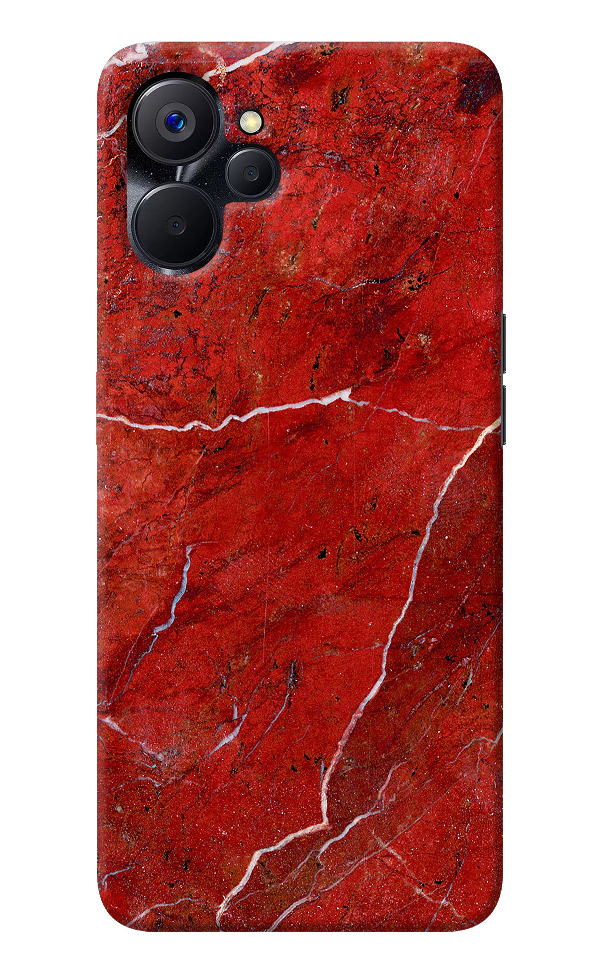 Red Marble Design Realme 9i 5G Back Cover