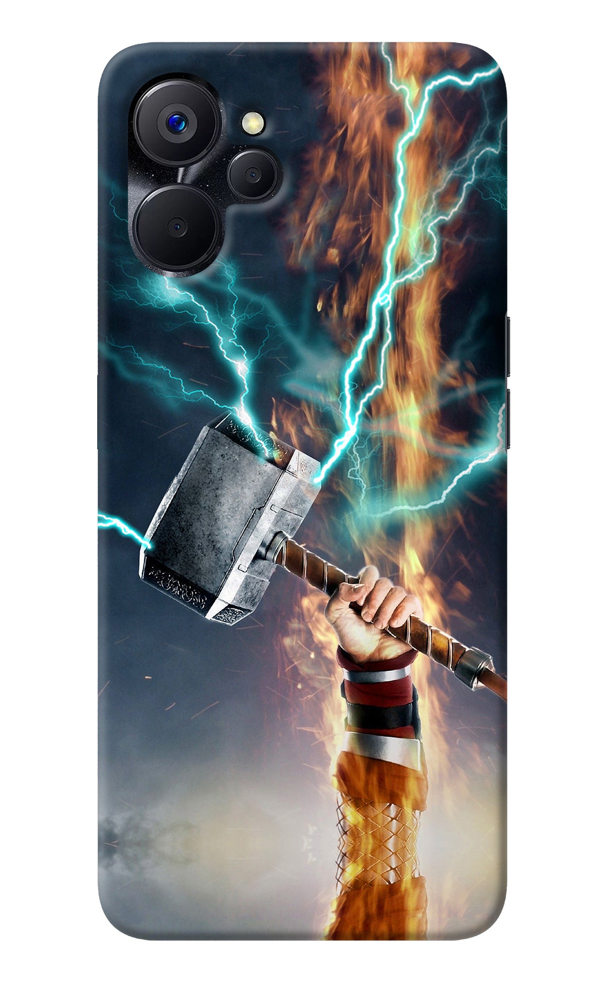 Thor Hammer Mjolnir Realme 9i 5G Back Cover