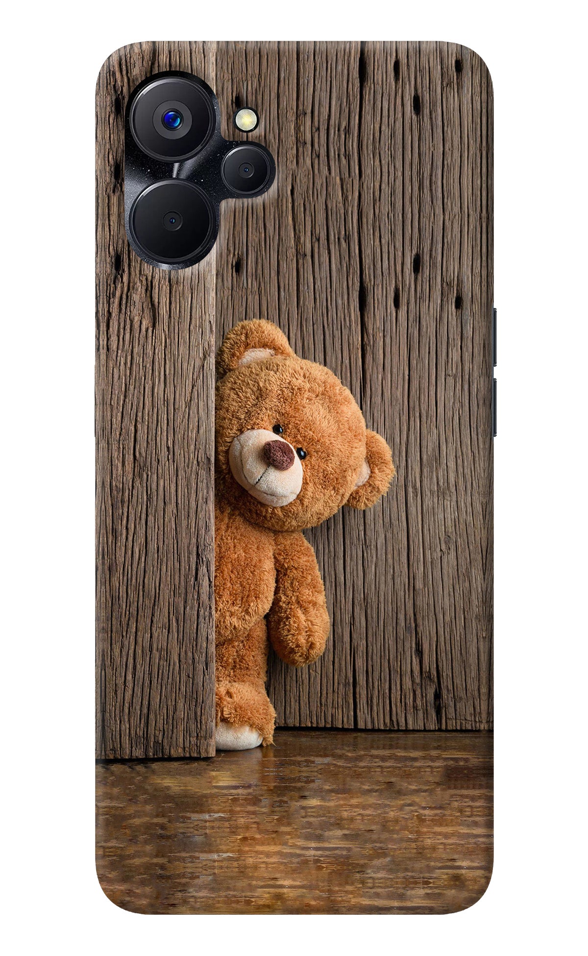 Teddy Wooden Realme 9i 5G Back Cover