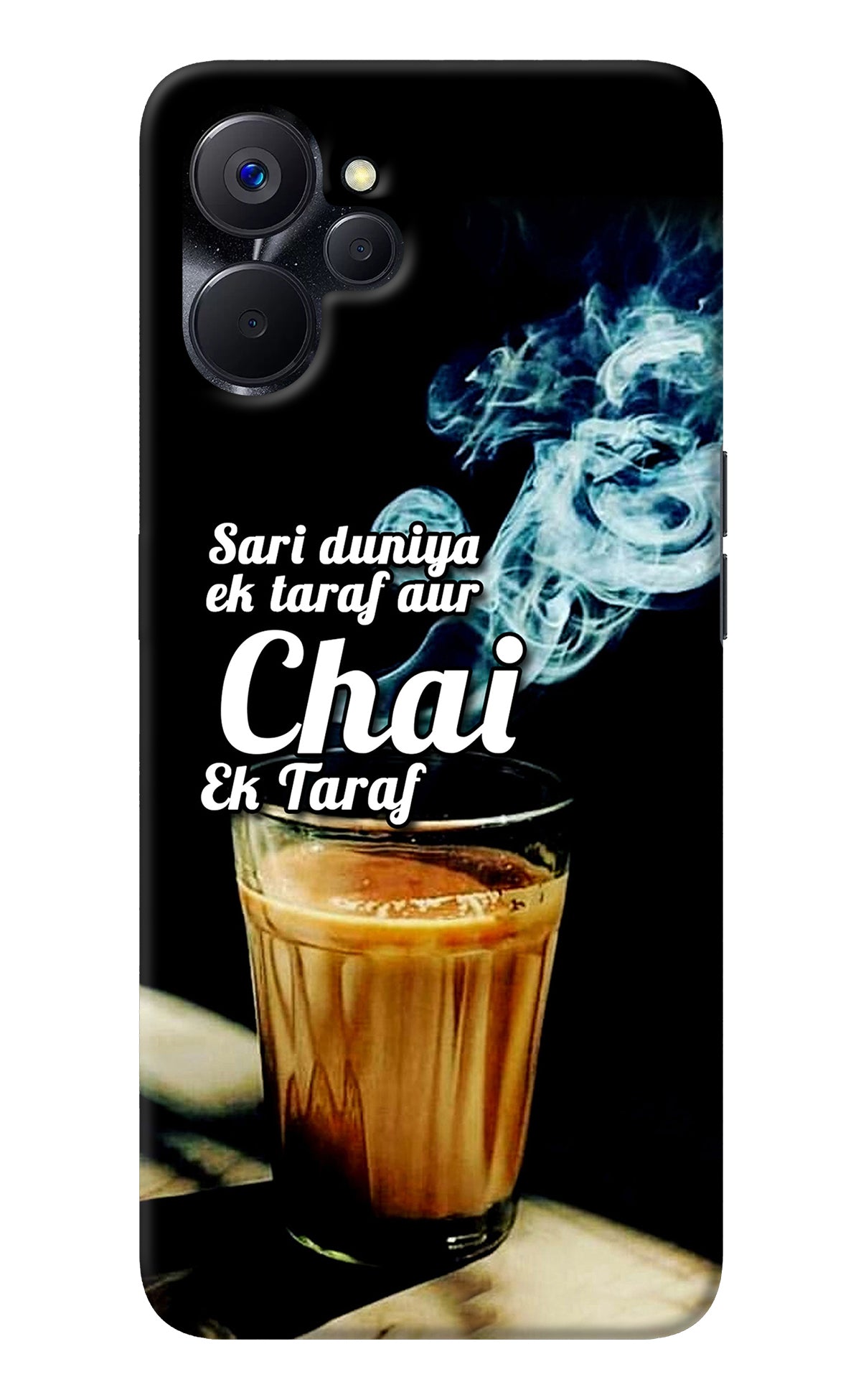 Chai Ek Taraf Quote Realme 9i 5G Back Cover