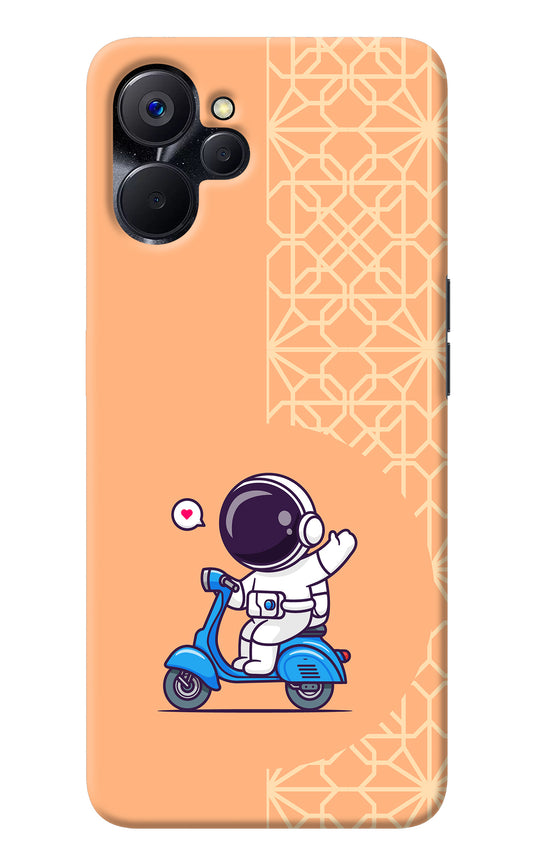 Cute Astronaut Riding Realme 9i 5G Back Cover
