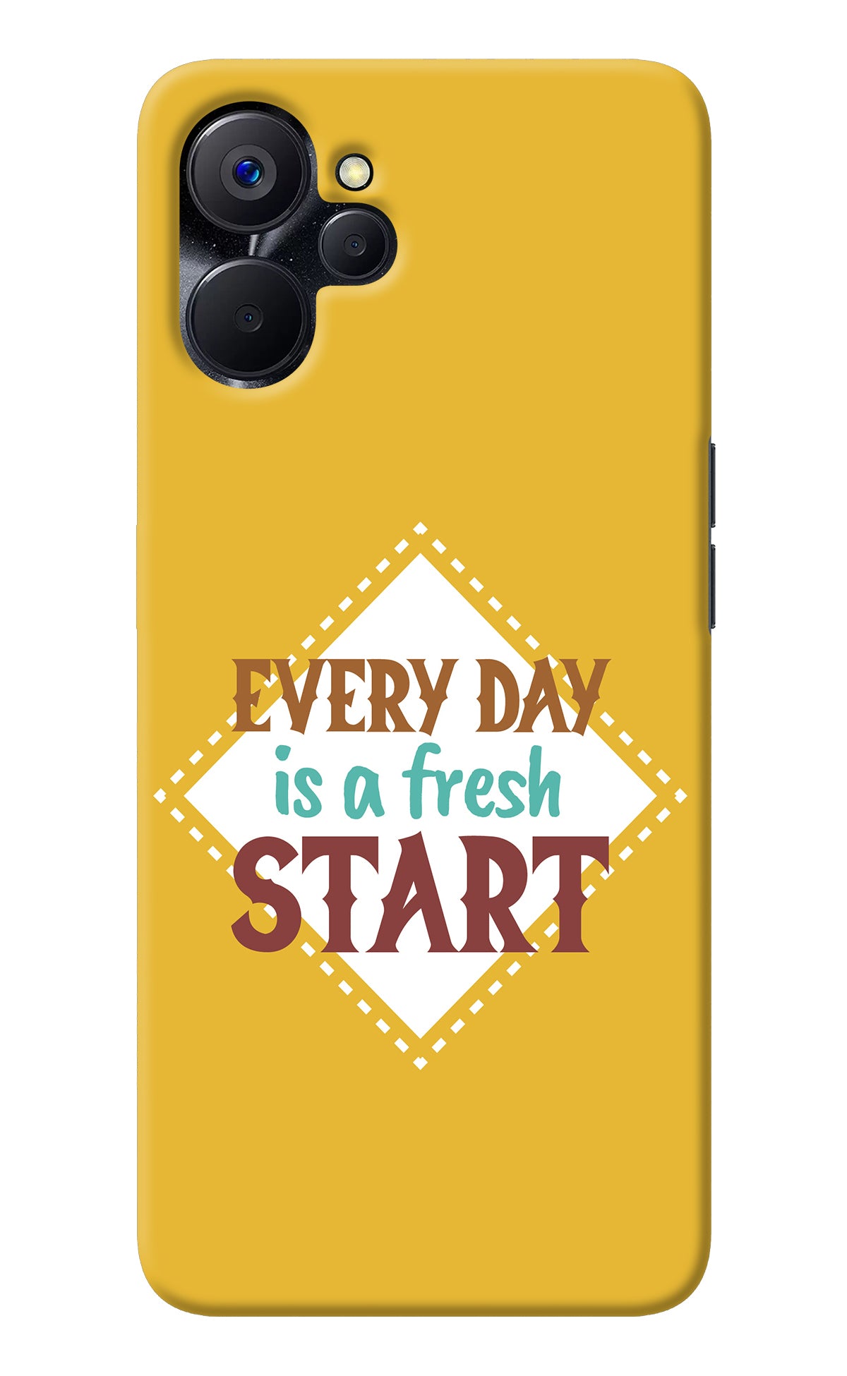 Every day is a Fresh Start Realme 9i 5G Back Cover