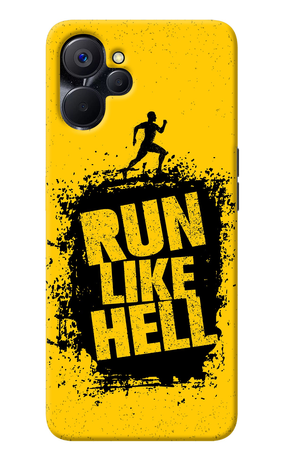 Run Like Hell Realme 9i 5G Back Cover