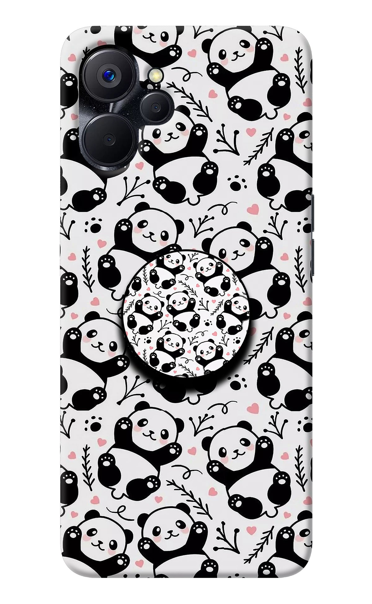 Cute Panda Realme 9i 5G Pop Case