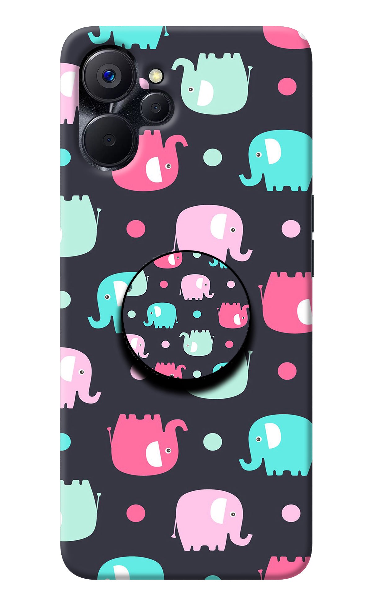 Baby Elephants Realme 9i 5G Pop Case