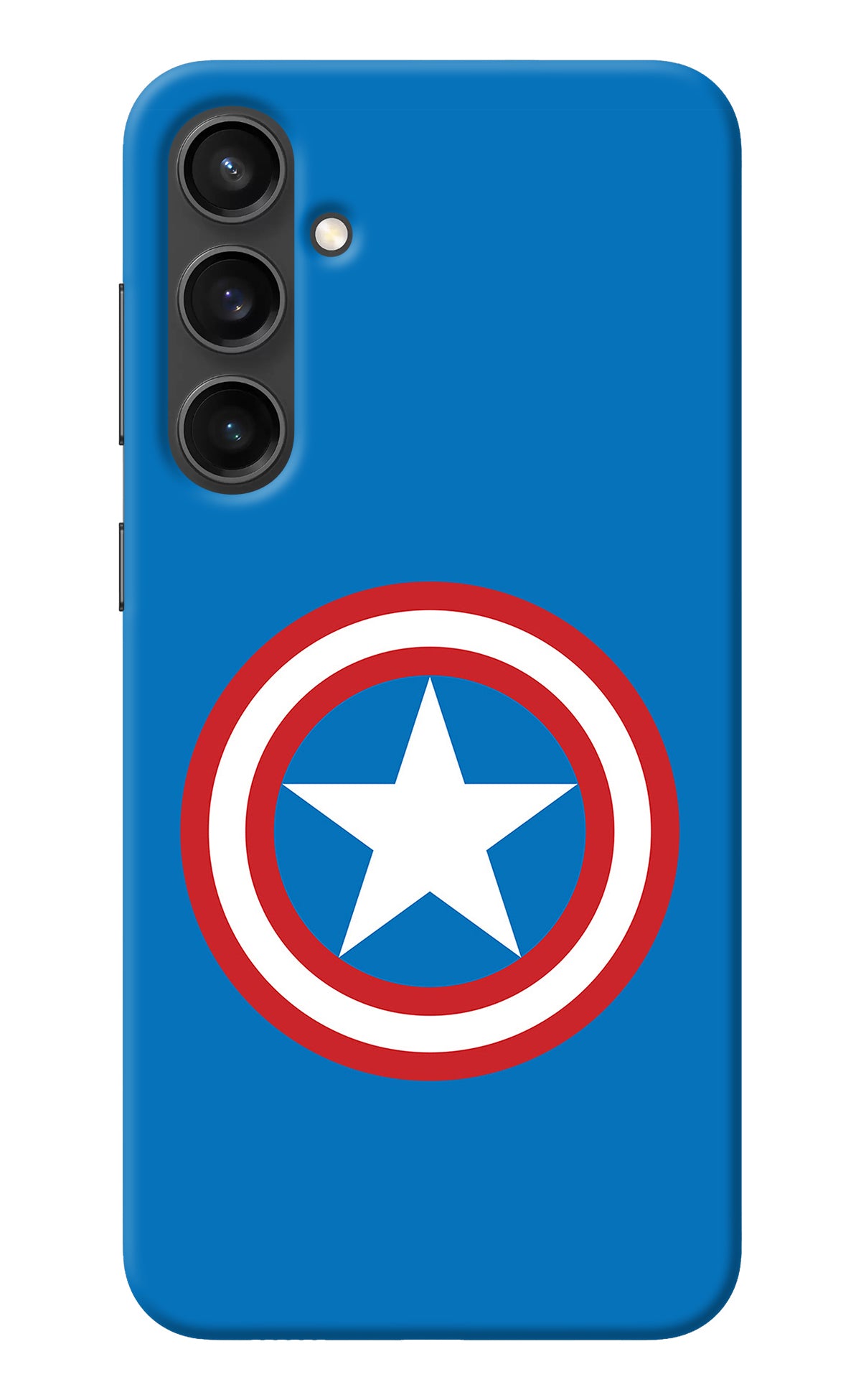 Captain America Logo Samsung S23 FE 5G Back Cover