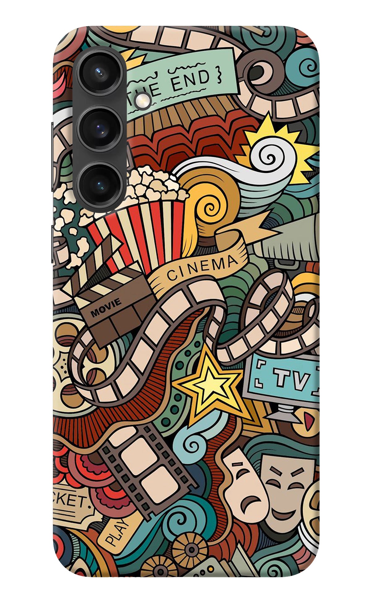 Cinema Abstract Samsung S23 FE 5G Back Cover