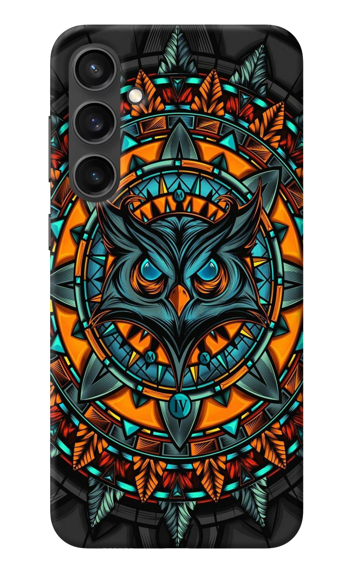 Angry Owl Art Samsung S23 FE 5G Back Cover