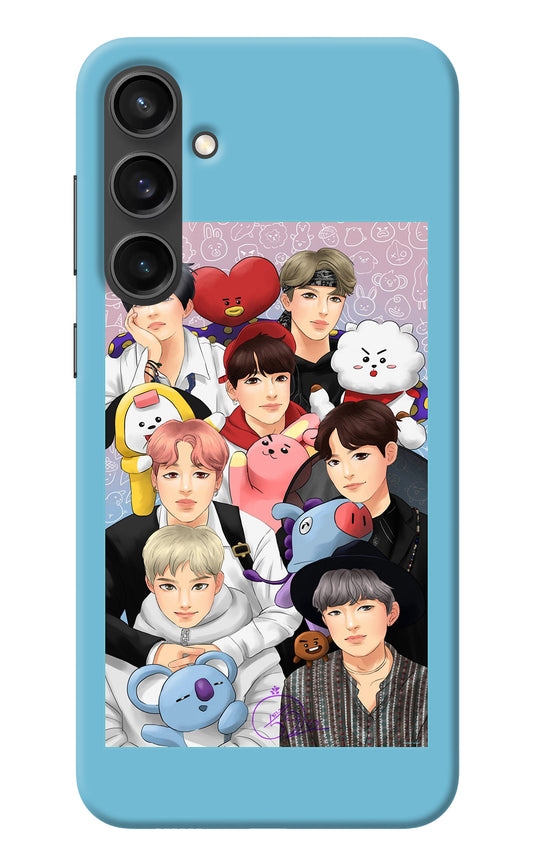 BTS with animals Samsung S23 FE 5G Back Cover