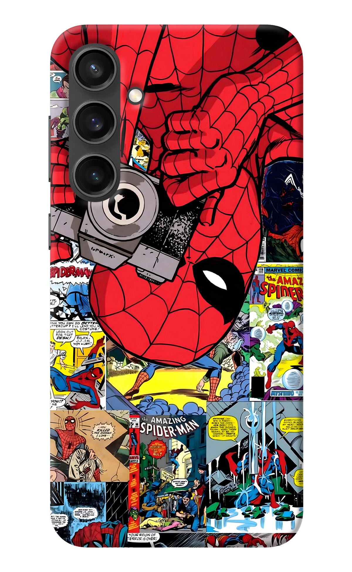 Spider Man Samsung S23 FE 5G Back Cover