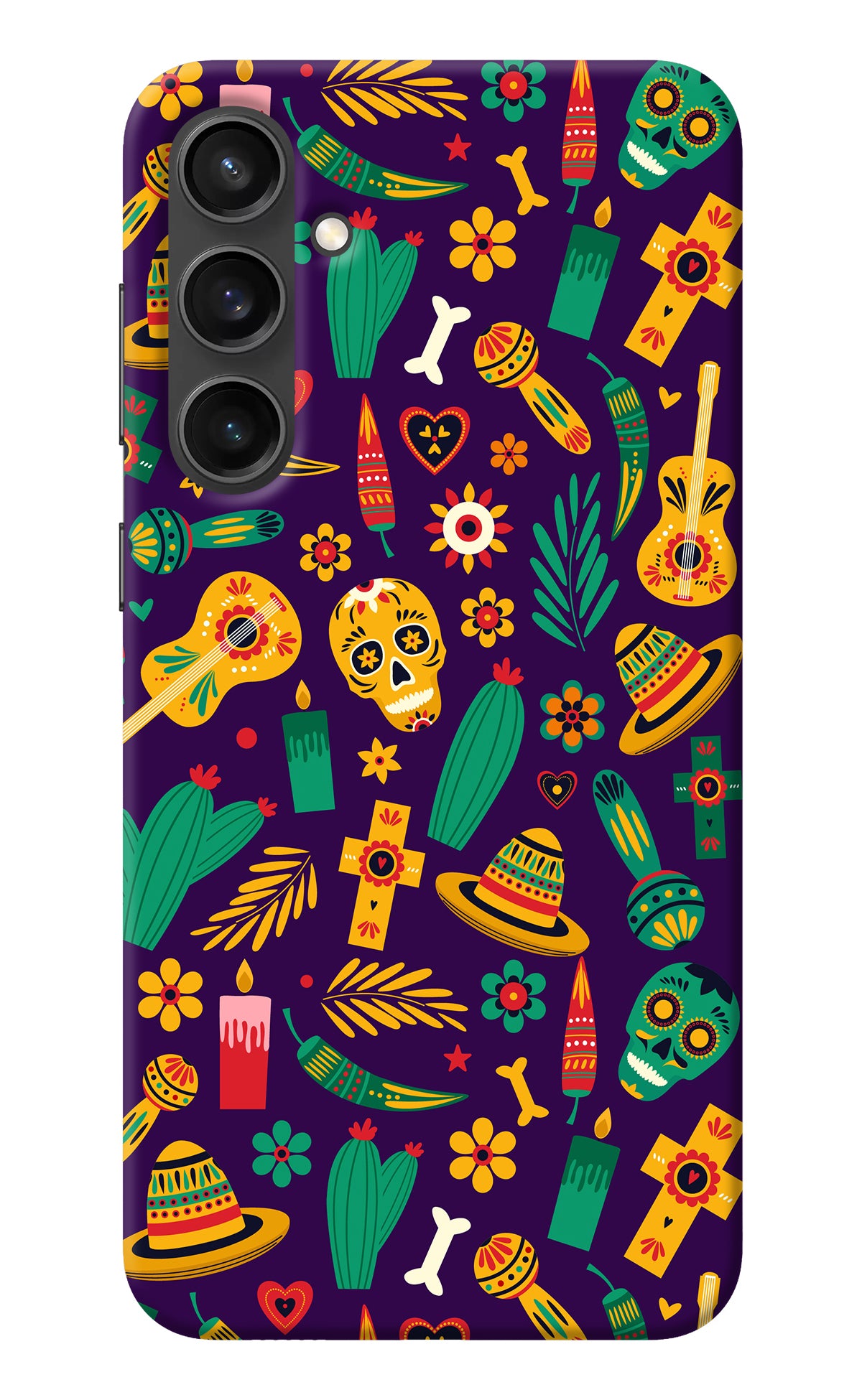 Mexican Artwork Samsung S23 FE 5G Back Cover