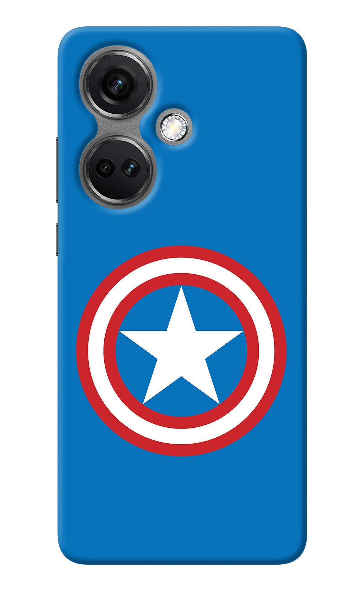 Captain America Logo OnePlus Nord CE 3 5G Back Cover