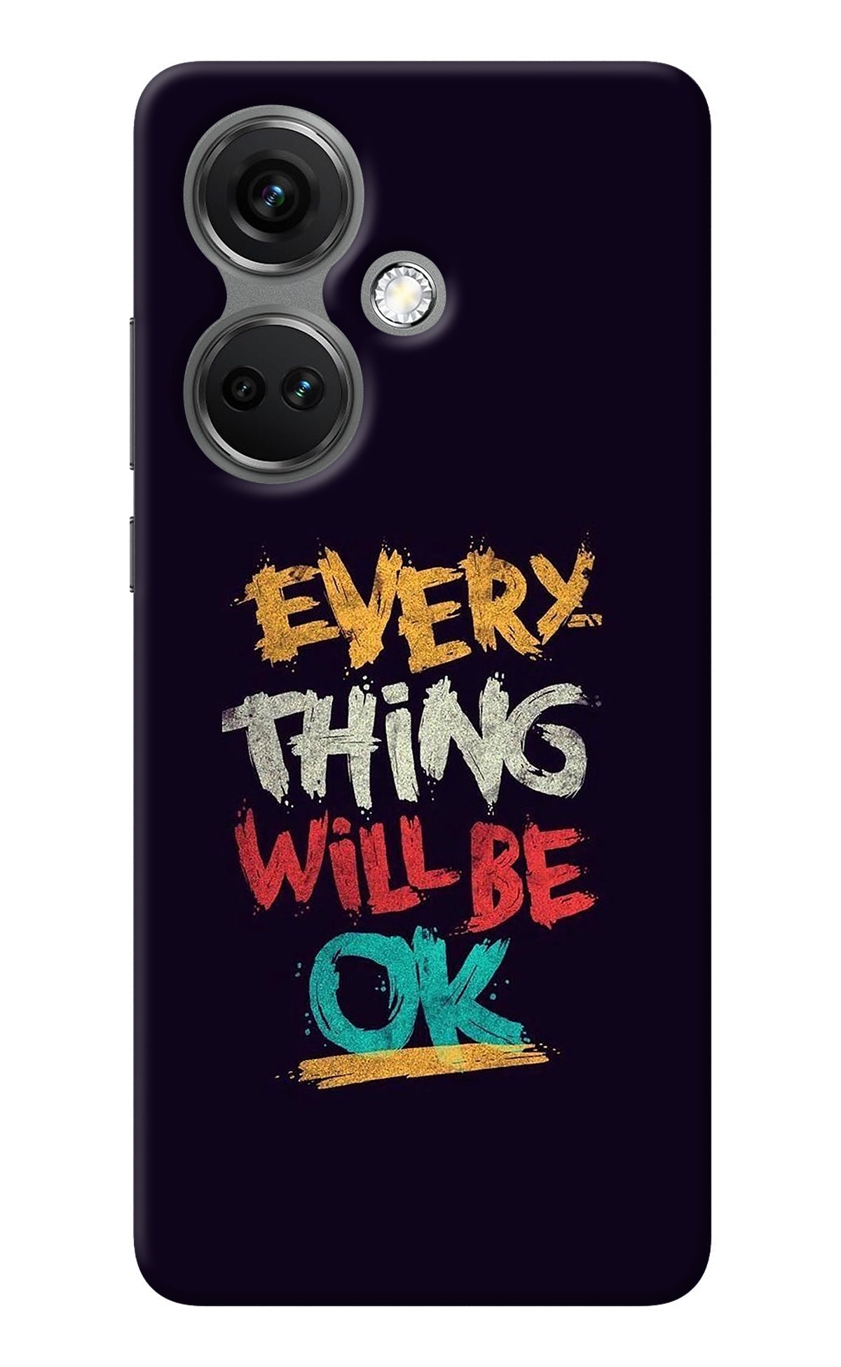 Everything Will Be Ok OnePlus Nord CE 3 5G Back Cover