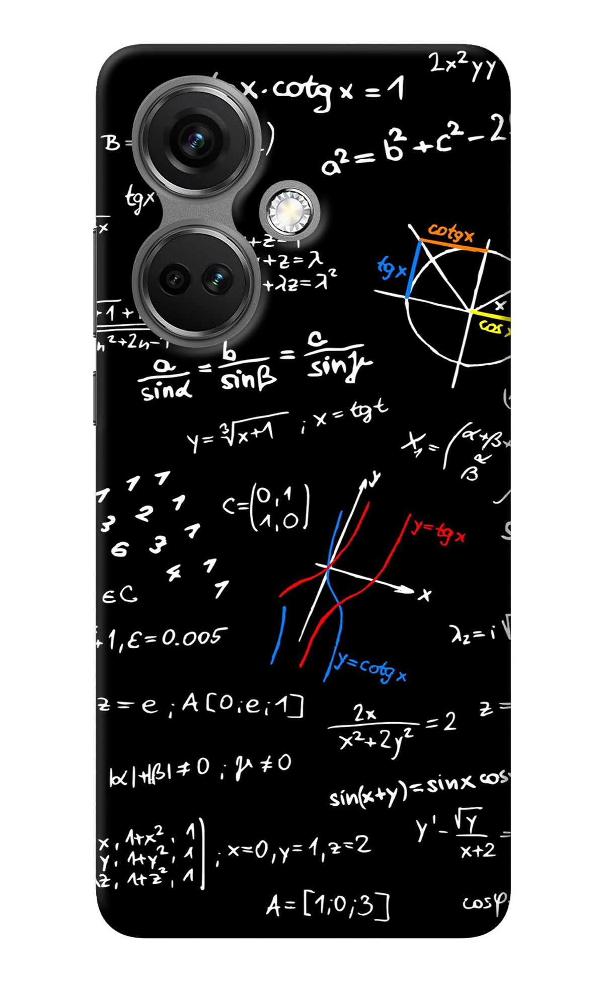 Mathematics Formula OnePlus Nord CE 3 5G Back Cover