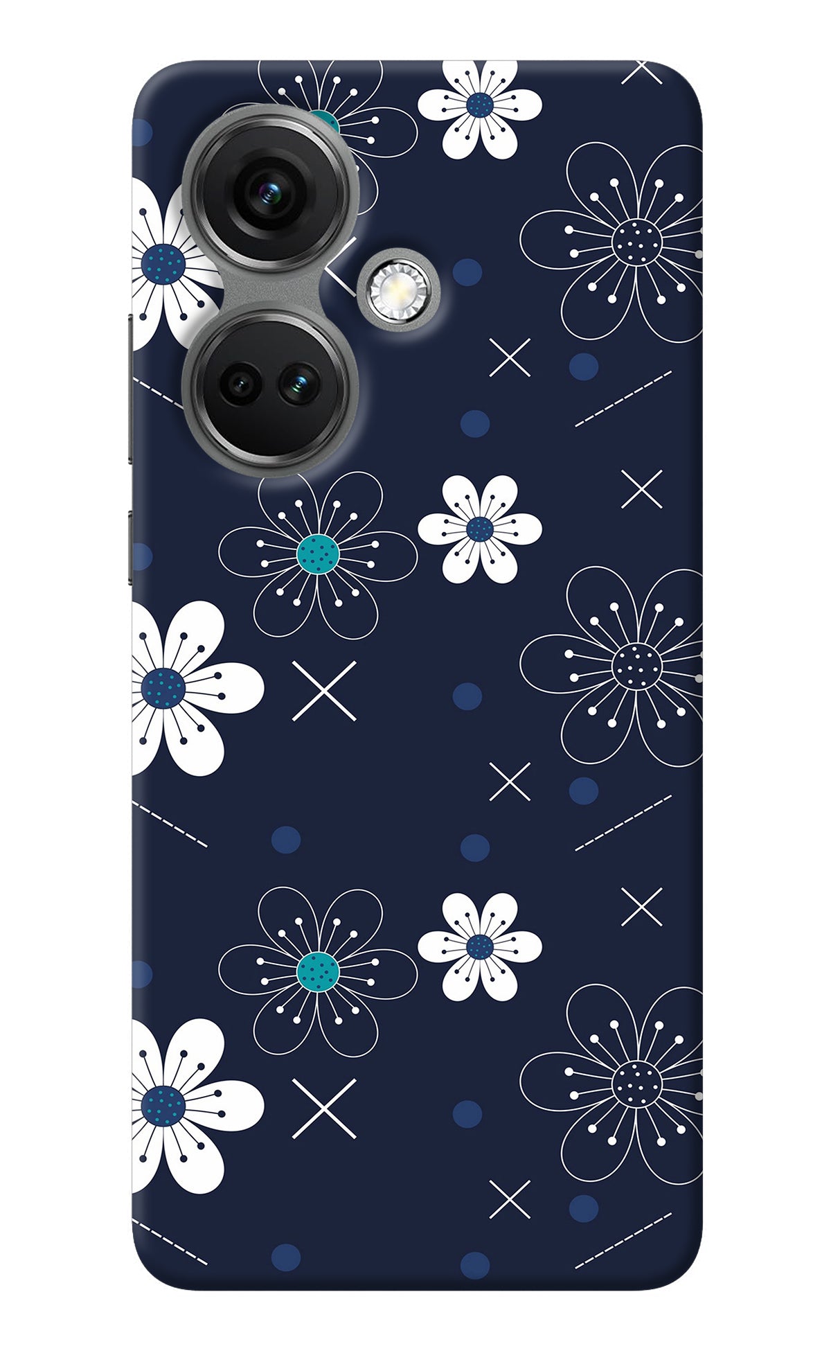 Flowers OnePlus Nord CE 3 5G Back Cover