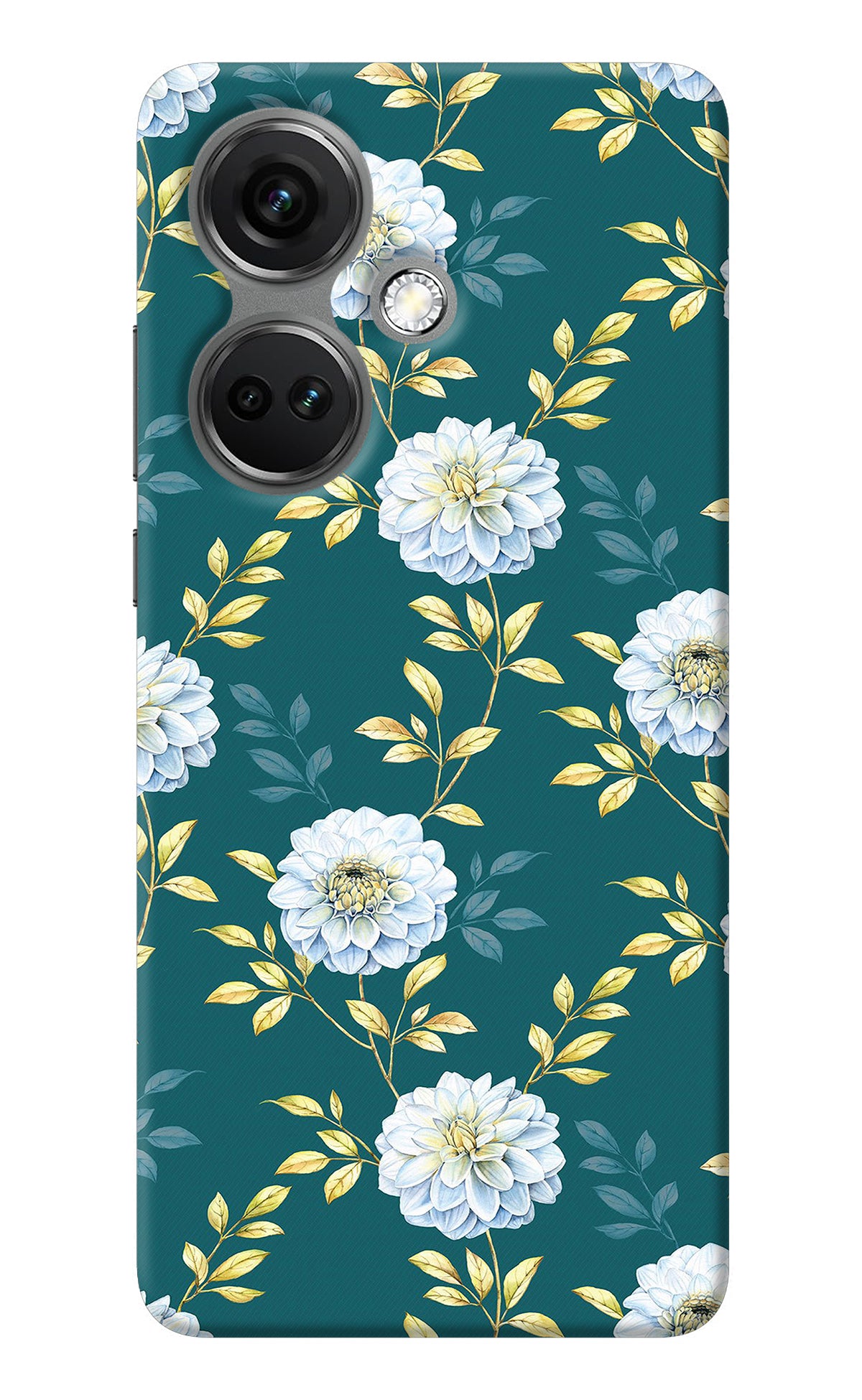 Flowers OnePlus Nord CE 3 5G Back Cover