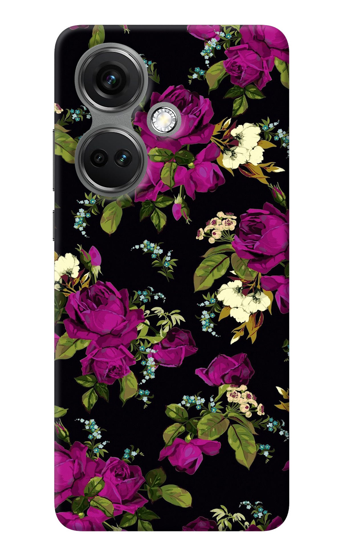 Flowers OnePlus Nord CE 3 5G Back Cover