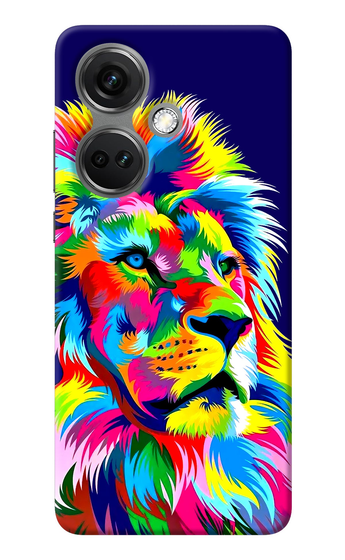 Vector Art Lion OnePlus Nord CE 3 5G Back Cover