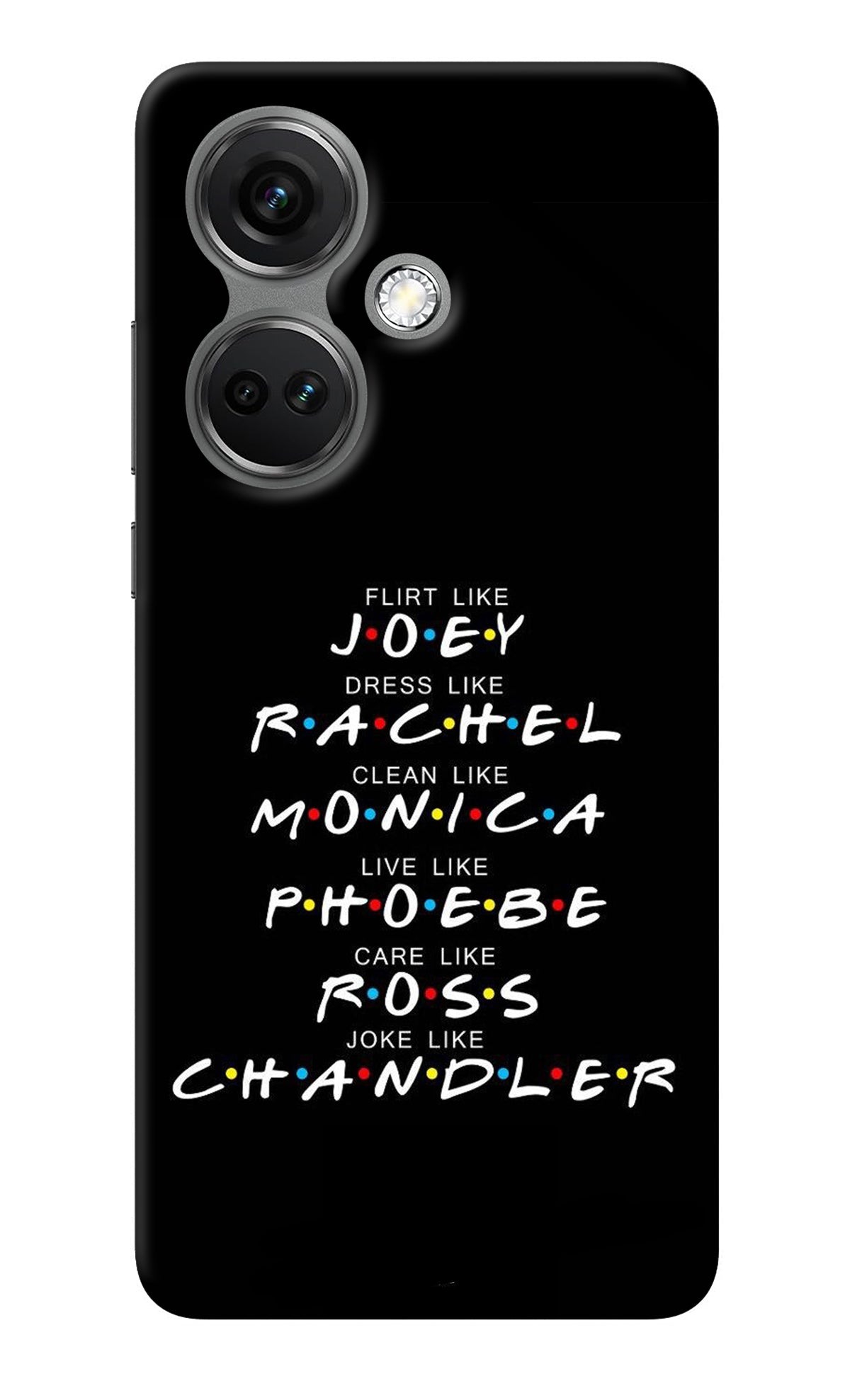 FRIENDS Character OnePlus Nord CE 3 5G Back Cover