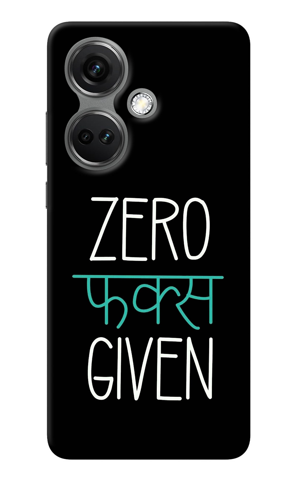 Zero Fucks Given OnePlus Nord CE 3 5G Back Cover