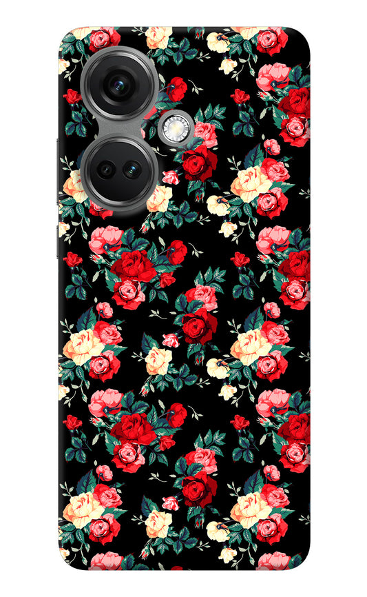 Rose Pattern OnePlus Nord CE 3 5G Back Cover