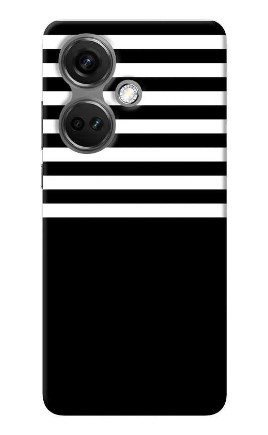 Black and White Print OnePlus Nord CE 3 5G Back Cover