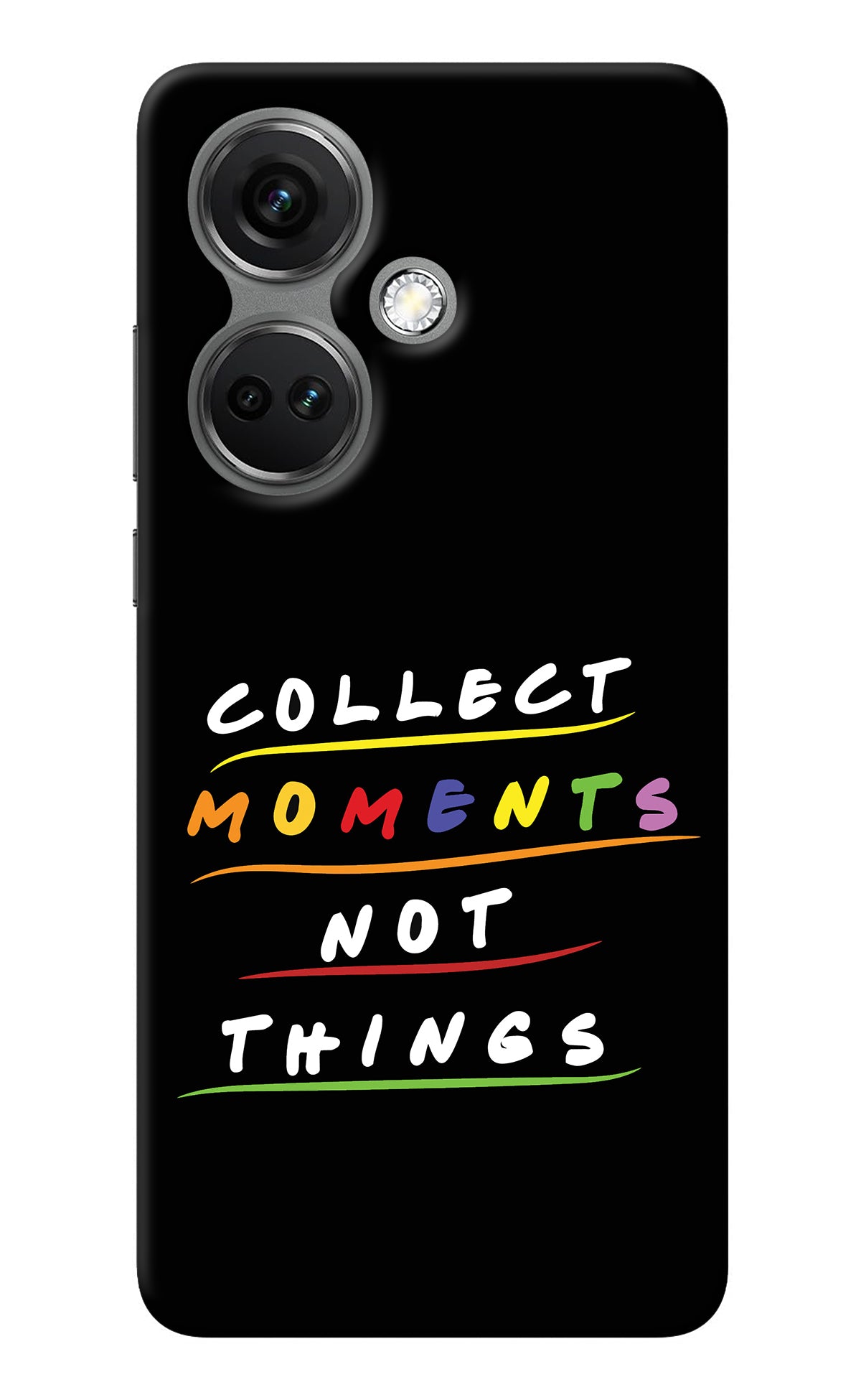 Collect Moments Not Things OnePlus Nord CE 3 5G Back Cover