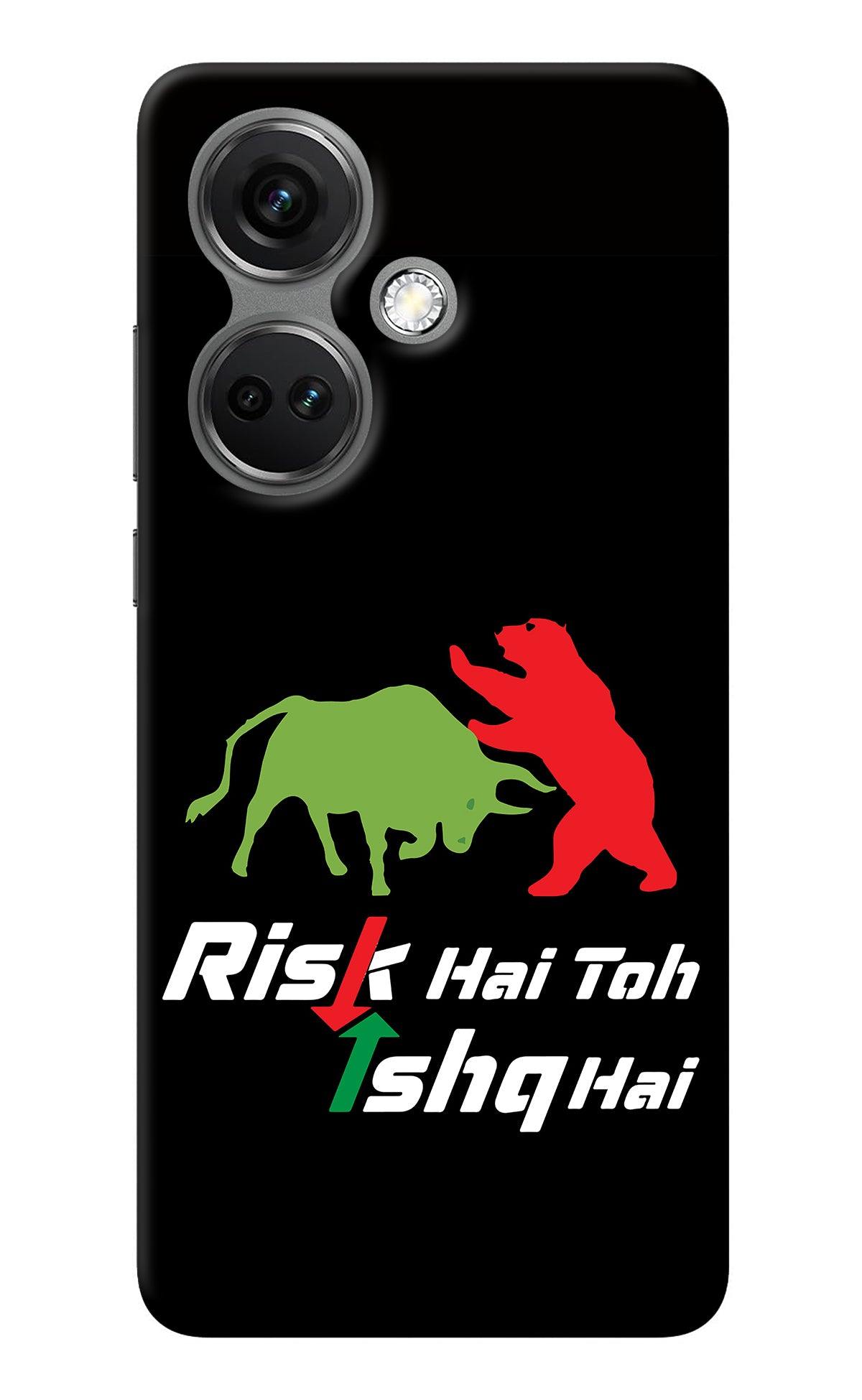 Risk Hai Toh Ishq Hai OnePlus Nord CE 3 5G Back Cover