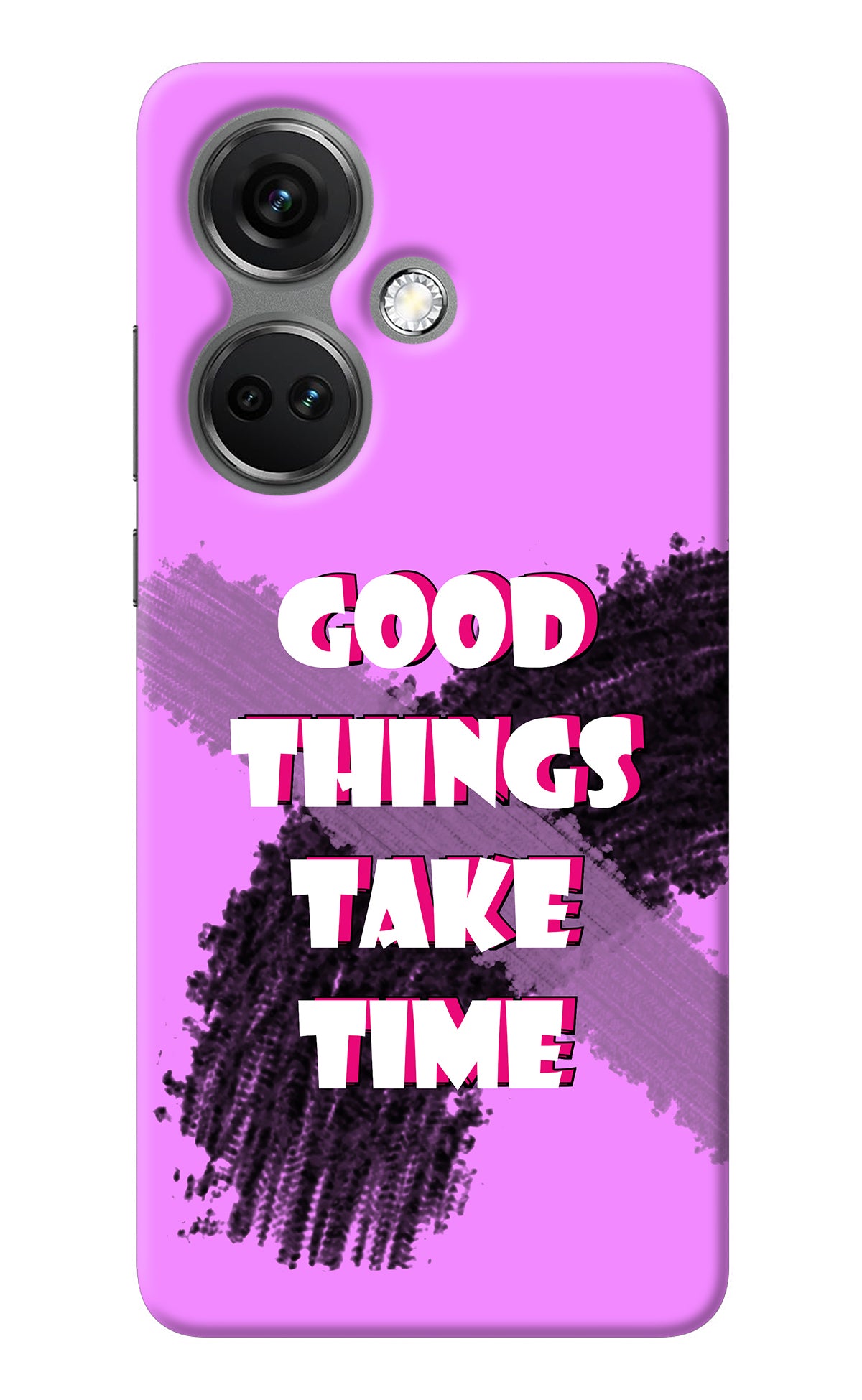 Good Things Take Time OnePlus Nord CE 3 5G Back Cover