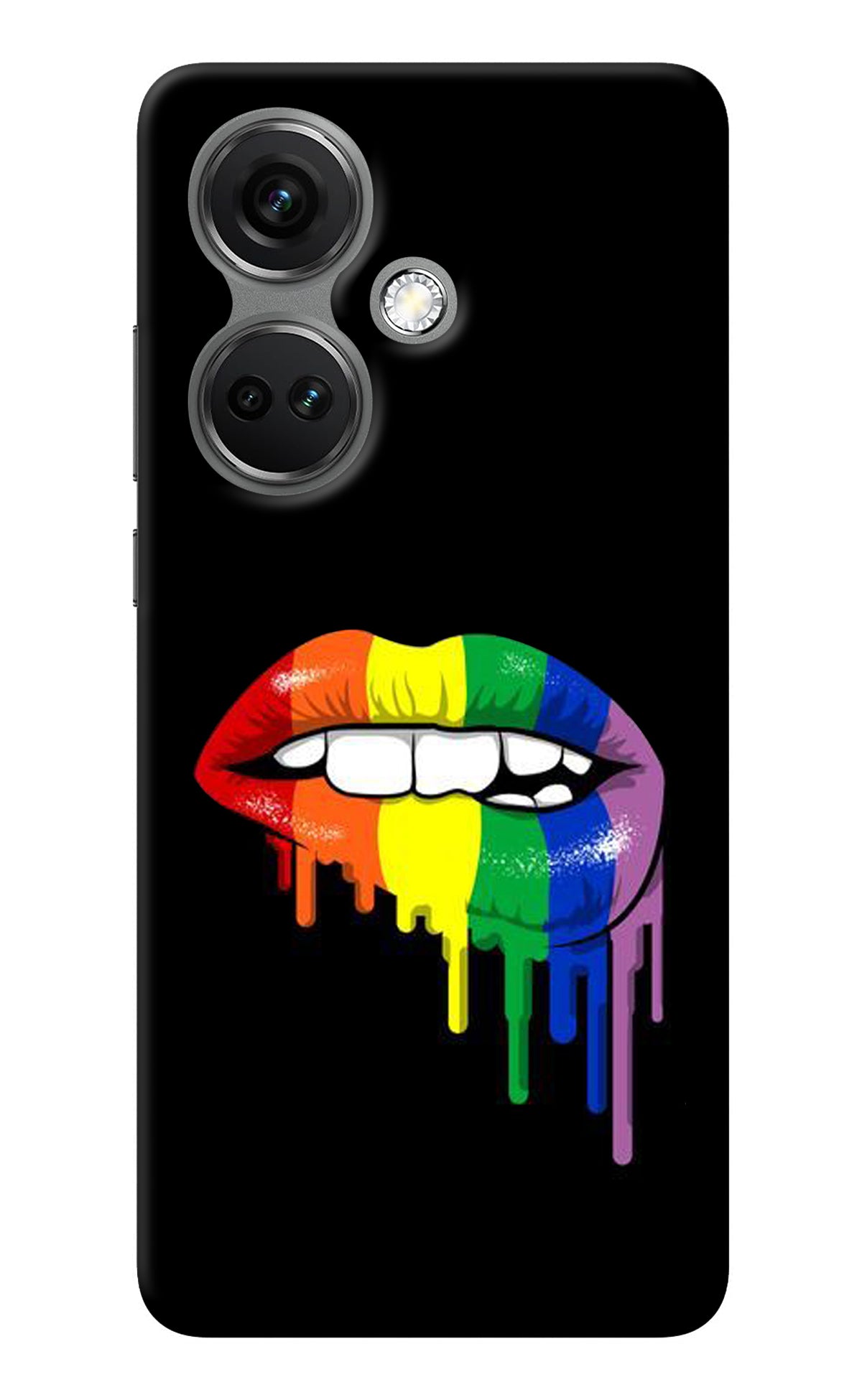 Lips Biting OnePlus Nord CE 3 5G Back Cover