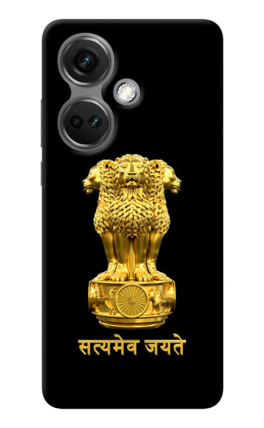 Satyamev Jayate Golden OnePlus Nord CE 3 5G Back Cover