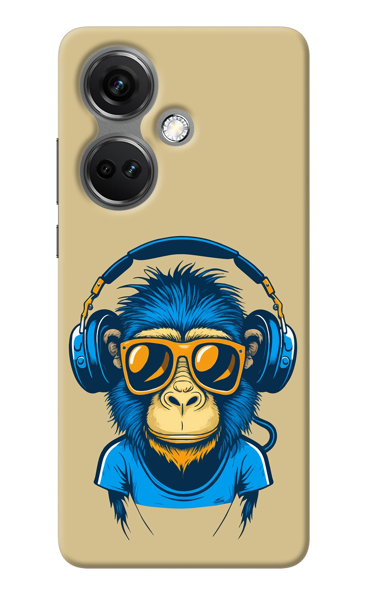 Monkey Headphone OnePlus Nord CE 3 5G Back Cover