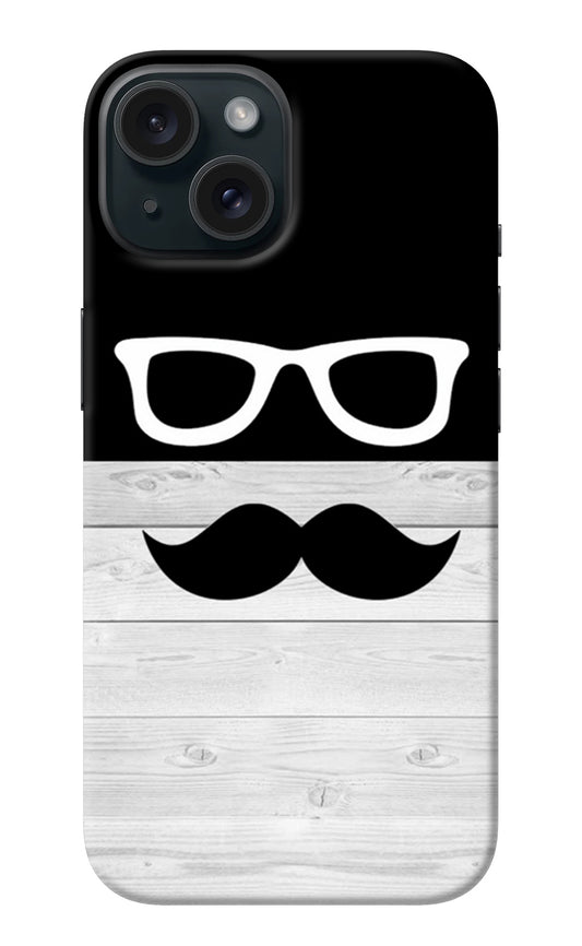 Mustache iPhone 15 Back Cover