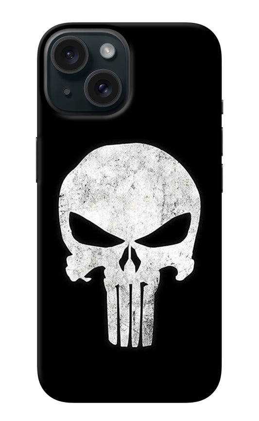 Punisher Skull iPhone 15 Back Cover