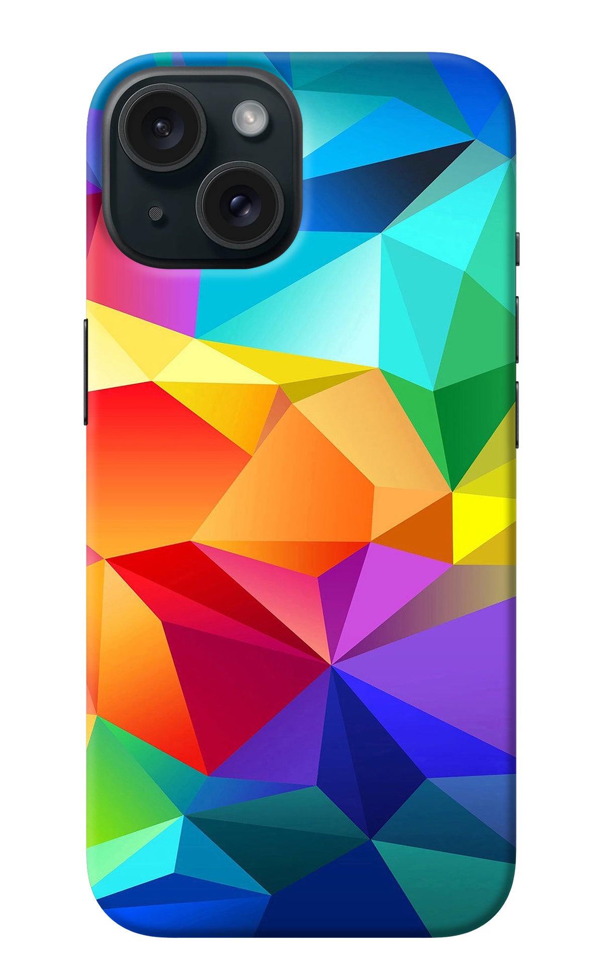 Abstract Pattern iPhone 15 Back Cover