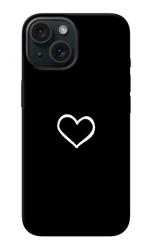 Heart iPhone 15 Back Cover